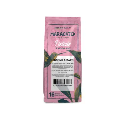 Ginseng Amaro Maracatú 16 capsule A Modo Mio - Ginseng Amaro