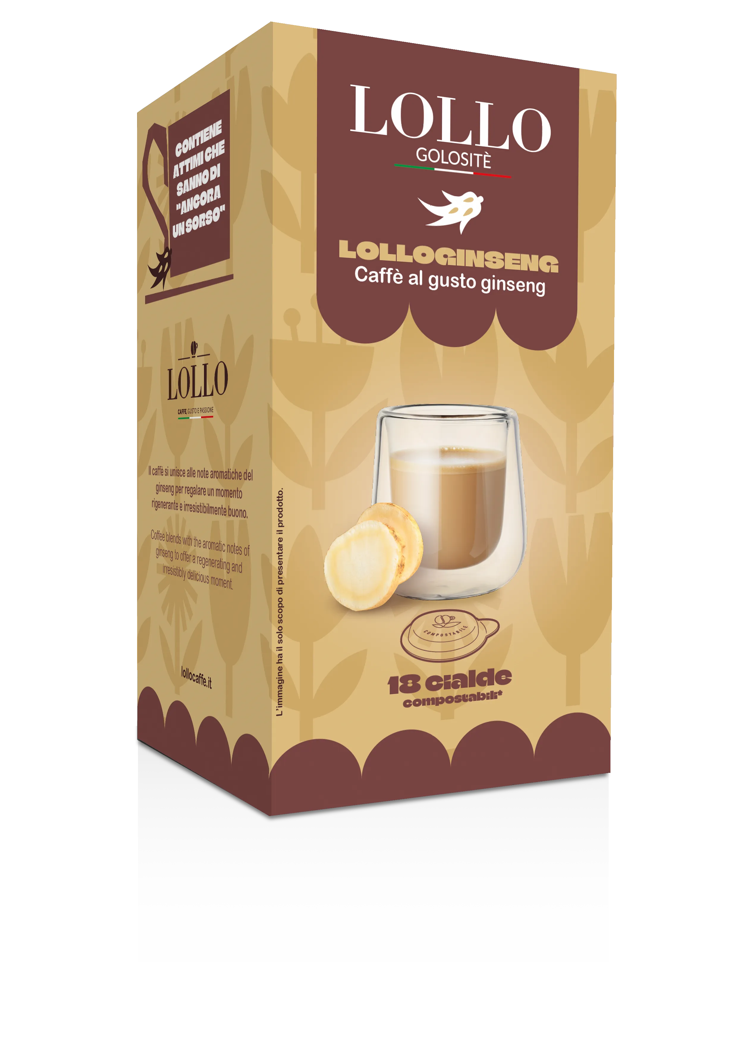 18 Golositè Lollo Ginseng Pads