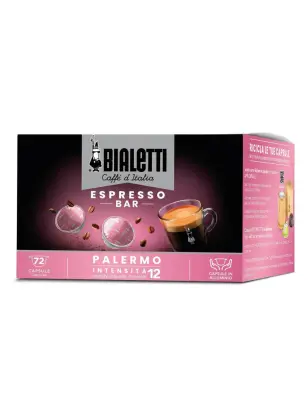 72 kapsułki Bialetti Miscela Palermo w oryginalnym opakowaniu – intensywność 12