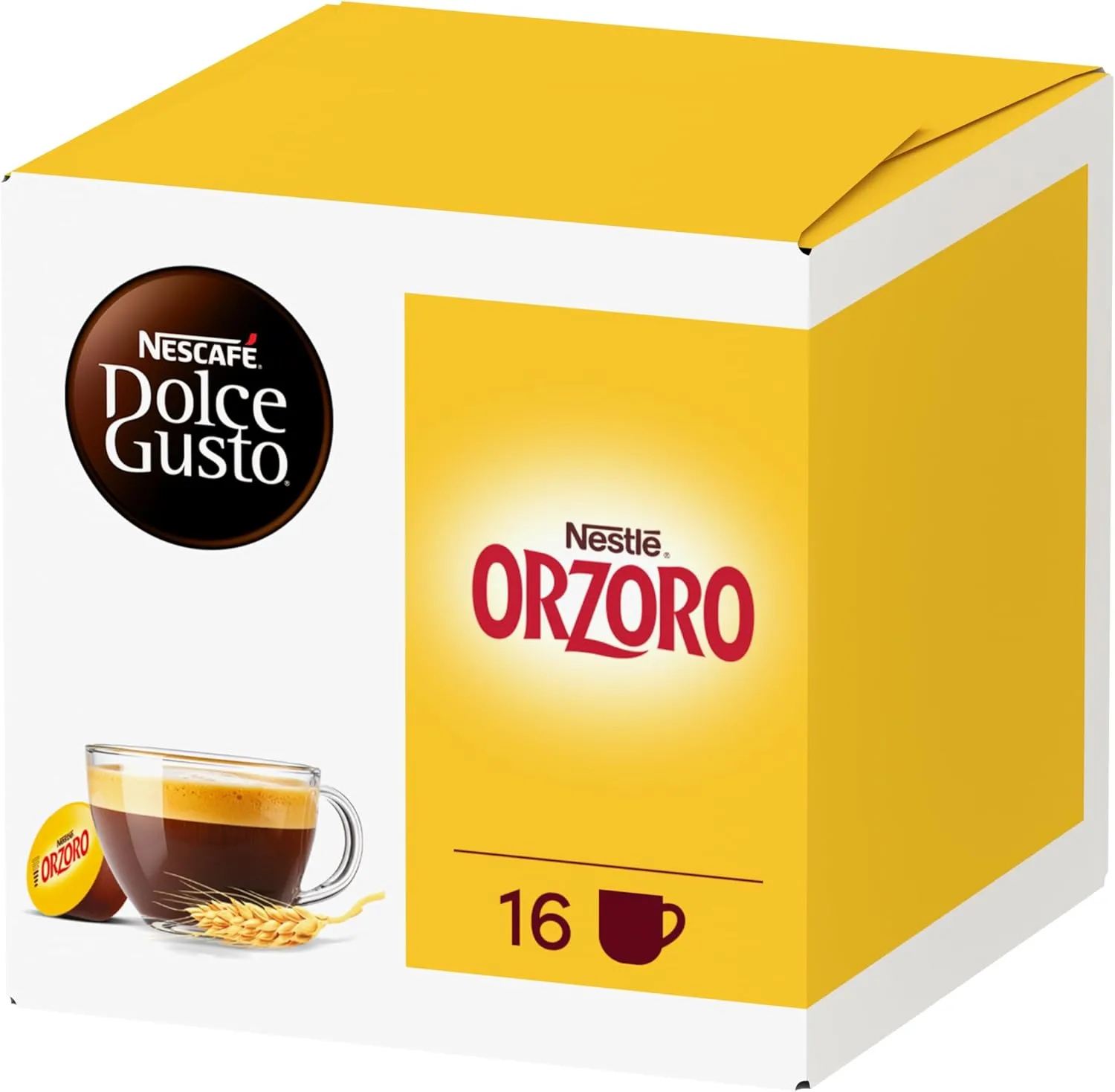 16 Capsule Originali Nescafè Dolce Gusto Orzoro