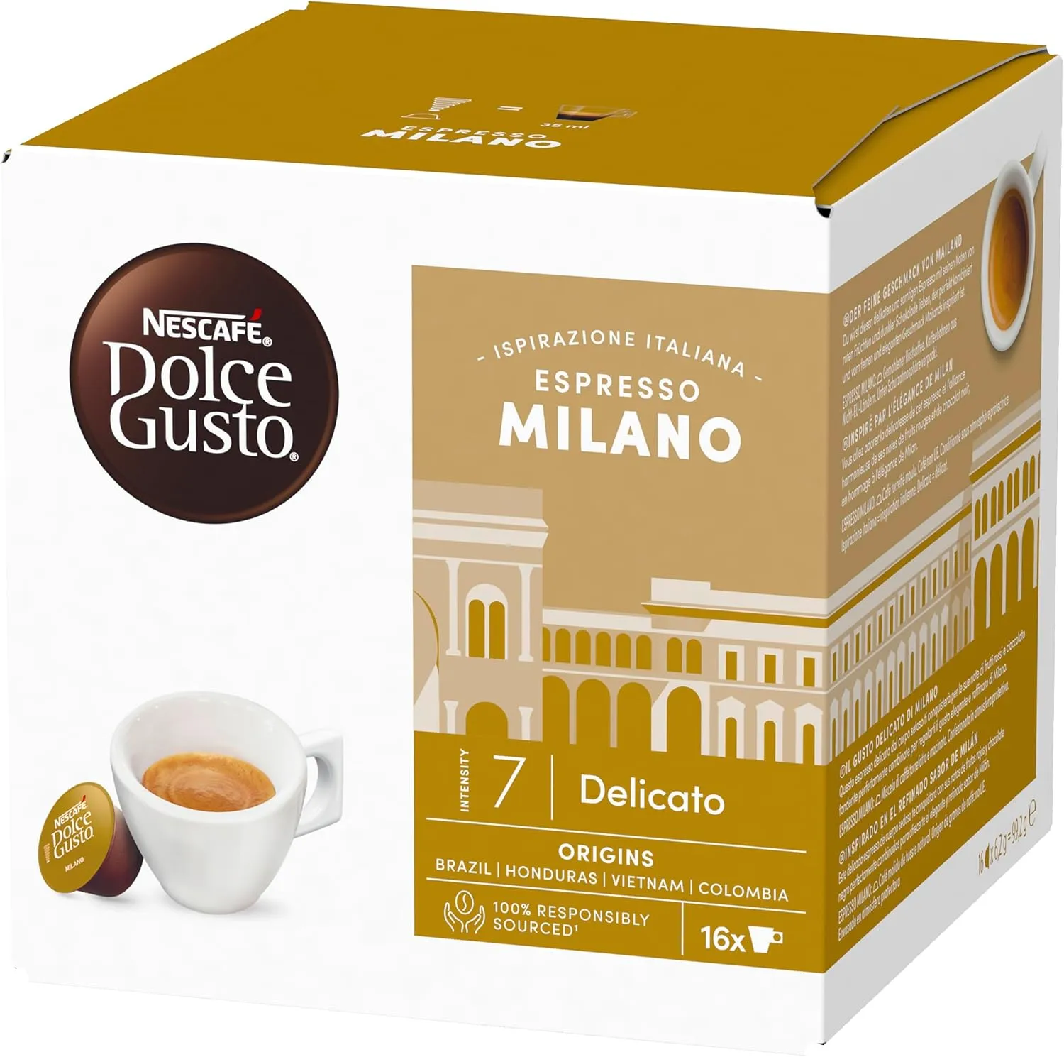 16 Original Nescafé Dolce Gusto MILANO Kapseln