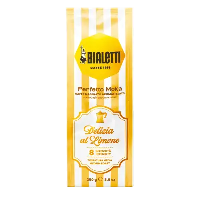 Bialetti Perfetto Moka Lemon Delight Ground Coffee 250 g ☕