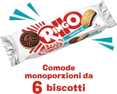 Ringo Vanilla Single-Serve Snack 55g