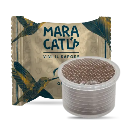 50 Capsule Caffè Maracatú Gran Crema Blend Compatibili Lavazza Espresso Point Bidose
