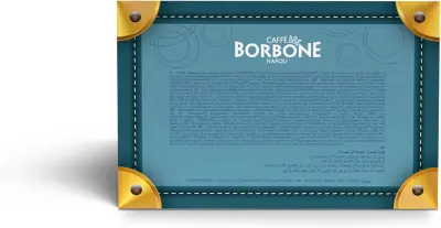 100 Capsule Borbone Sistema Blue Miscela Oro – Caffè Espresso Equilibrato e Aromatico