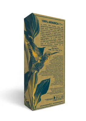 100 Kaffeekapseln Maracatú 100% Arabica Mischung – Kompatibel mit Nespresso Aluminium, Intensität 7/10