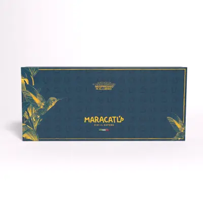 100 Kaffeekapseln Maracatú 100% Arabica Mischung – Kompatibel mit Nespresso Aluminium, Intensität 7/10