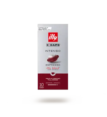 10 kapsułek Illy X▪CAPS Intenso – Kawa Espresso 100% Arabica o Pełnym i Wyrazistym Smaku