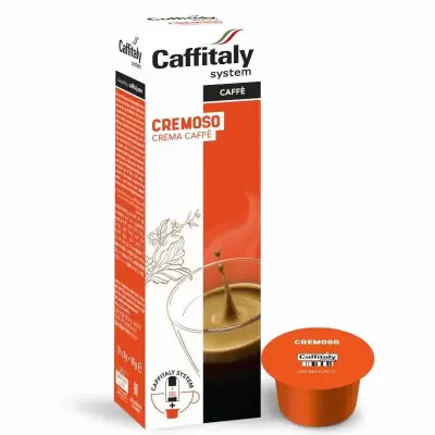 10 Capsule Caffè Espresso Miscela Cremoso Caffitaly System