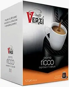 100 VERZÌ Aroma Ricco Kaffeekapseln Kompatibel mit Nespresso