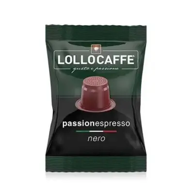 Lollo Caffè Passionespresso Black Blend Nespresso-kompatible 100 Kapseln