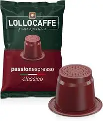 Lollo Caffè Passionespresso Miscela Classica compatibile Nespresso 100 capsule