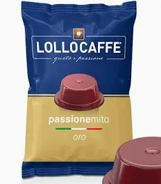 Lollo Caffè Passione Mio Miscela Oro kompatibel Lavazza a Modo Mio 100 Kapseln