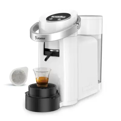Bluemoon Kaffeepadmaschine ESE 44 – Didiesse für Caffè Borbone – Weiß