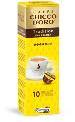 10 Capsule CHICCO D'ORO Tradition 100% Arabica Caffitaly System
