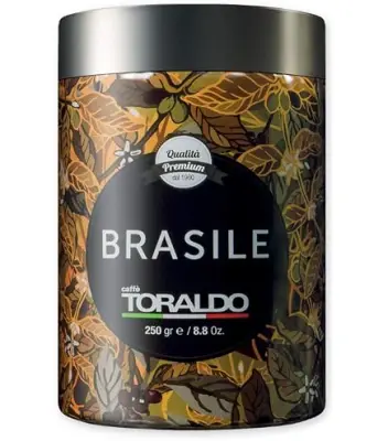 CAFFÈ TORALDO Brasile – Gemahlener Kaffee 250 g