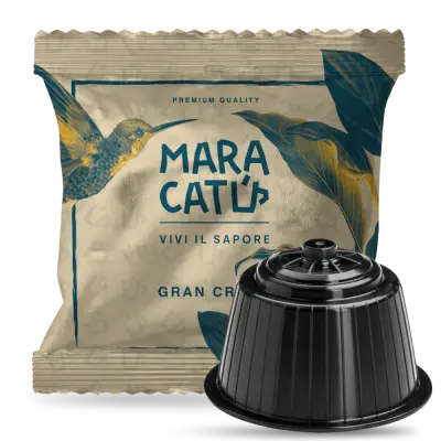 50 Capsule Caffè Maracatú Gran Crema - Dolce Gusto Compatibili, Intensità 9/10