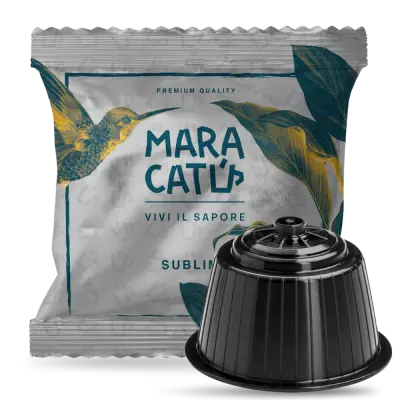 50 Maracatú Coffee Capsules Sublime Blend - Dolce Gusto Compatible, Intensity 8/10