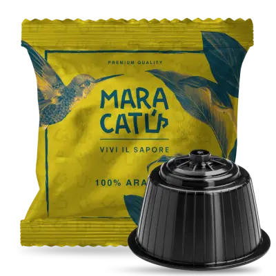50 Capsule Caffè Maracatú Miscela Arabica 100% per Nescafé Dolce Gusto, Intensità 7/10