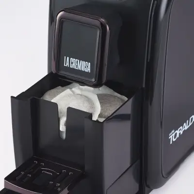 Toraldo La Cremosa Kaffeemaschine Schwarz